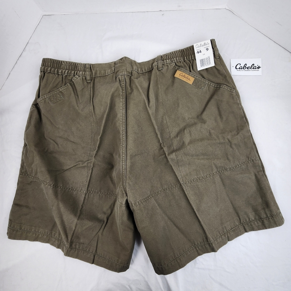 NWT Cabela's Outdoors  Company Men's Trail Blazer Shorts Size 44 9" Inseam Green - Picture 8 of 15